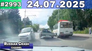 ДТП. Подборка на видеорегистратор за 24.07.2025 Июль 2025