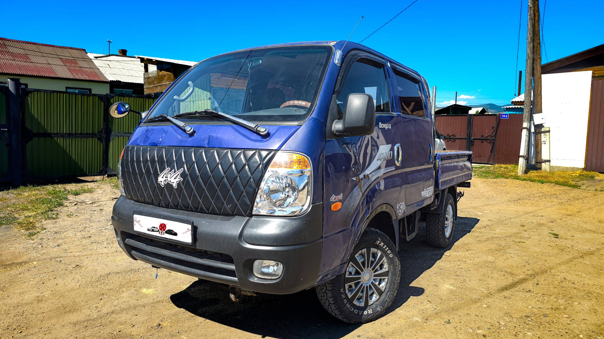 Обзор на Kia Bongo III Double Cab 4x4 2008 смотреть онлайн