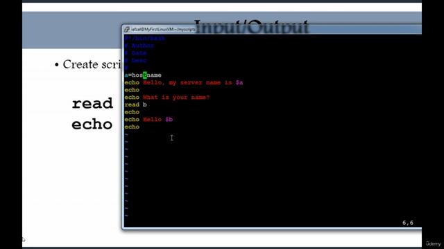 129 - Input and Output of Script смотреть онлайн