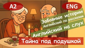 Тайна под подушкой. Английский по смешным рассказам.Для начинающих (А2)|Английский на слух