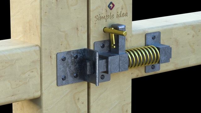 Automatic gate latch, lock DIY TOP 10 смотреть онлайн
