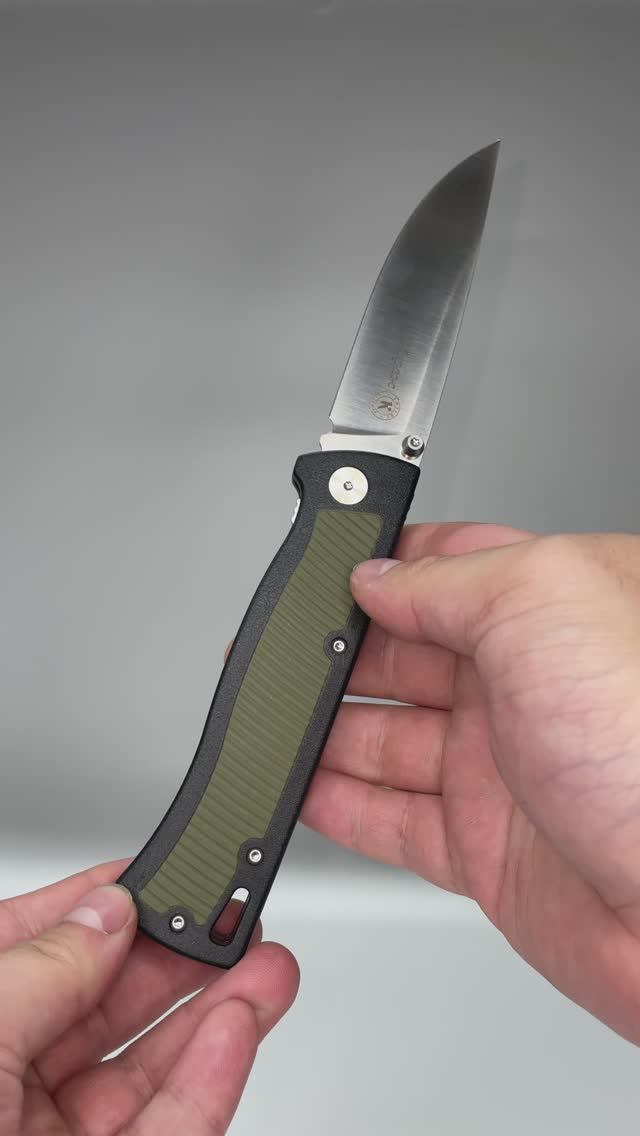 Нож складной Кизляр Мираж, сталь D2, олива