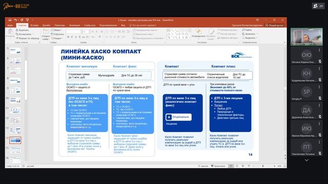 24 04 2025 Обучение для Агентов ККМ ФЛ (условия программы, техника продаж) Спикер Турсунов Рустам