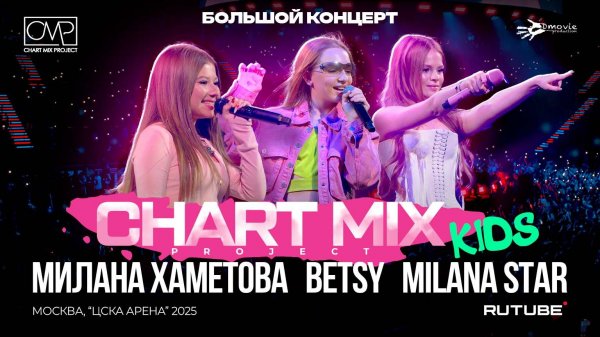 MILANA STAR, BETSY, МИЛАНА ХАМЕТОВА — CHART MIX KIDS 2025 | ЧАРТ МИКС КИДС