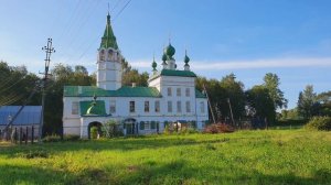 Вознесенская (Леонтьевская) церковь в Тутаеве двухъярусный храм трапезного типа, построен в 1795 г.