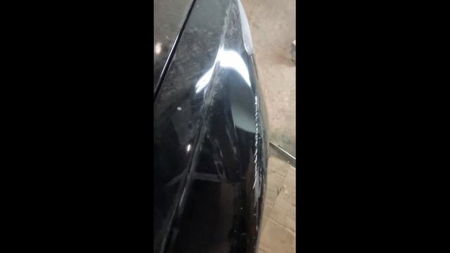 Audi A6. Ремонт крыла автомобиля.