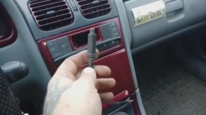 Как поменять датчик наружной температуры в Рено Лагуна 1 рестайлинг 1999г