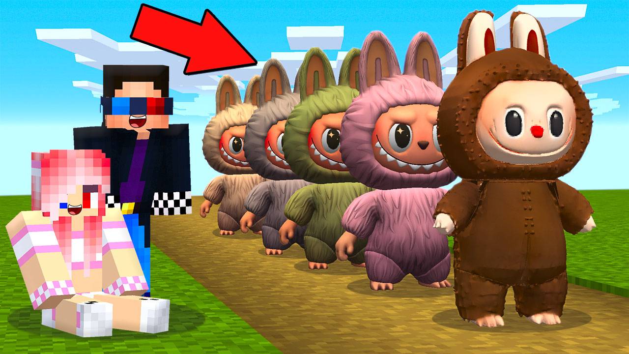 😱МЫ СОБРАЛИ ВСЮ КОЛЛЕКЦИЮ ЛАБУБУ В МАЙНКРАФТ! ШЕДИ И ЛЕСКА MINECRAFT смотреть онлайн