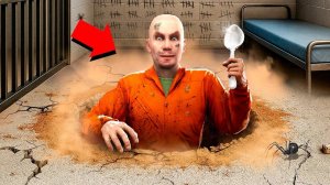 ВЫКОПАЛ СЕКРЕТНЫЙ ПРОХОД! ПОБЕГ ИЗ ТЮРЬМЫ