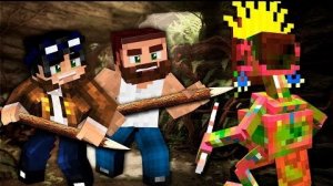 НИКОМУ НЕ УДАВАЛОСЬ ПРОЙТИ ЭТО УЩЕЛЬЕ ИСПЫТАНИЙ. ДЕНЬ 9-ЗОМБИ АПОКАЛИПСИС В МАЙНКРАФТ