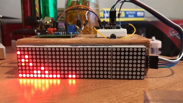 32 полосный анализатор звукового спектра на Arduino