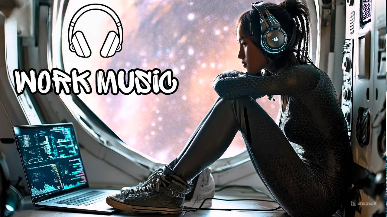 Электронная расслабляющая музыка для работы — глубокий фоновый микс для продуктивности и учёбы смотреть онлайн