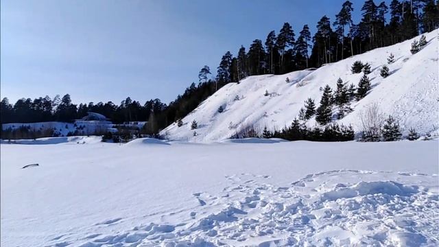 Зимний отдых на оз. Лебяжье