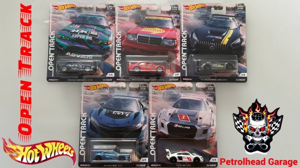 Open Track - обзор и распак сета от "Hot Wheels"