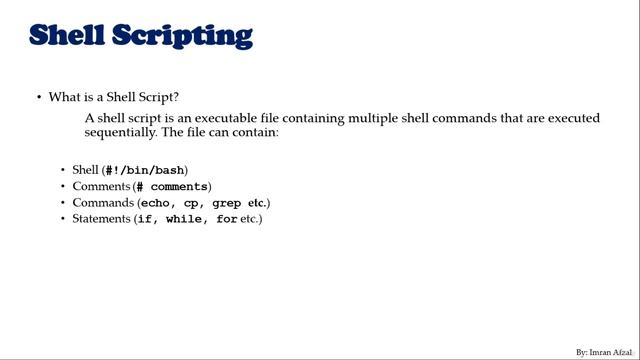 127 - Shell Scripting смотреть онлайн