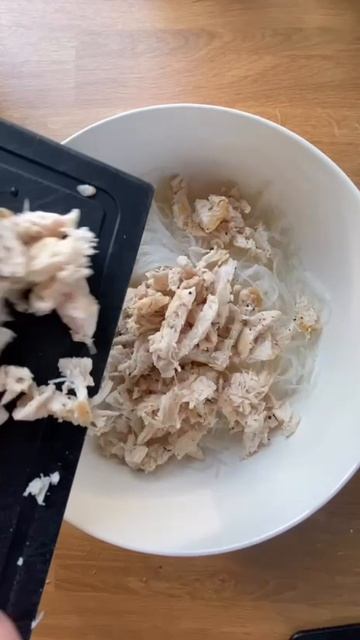 Фунчоза с курицей и овощами простой рецепт приготовления