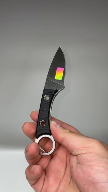 Нож Крот Кизляр, сталь AUS-8 стоунвош, рукоять ABS пластик