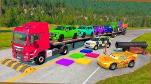 Мультики для детей про яркие машинки с МакКуином. Залипалки для детей с машинками смотреть онлайн.