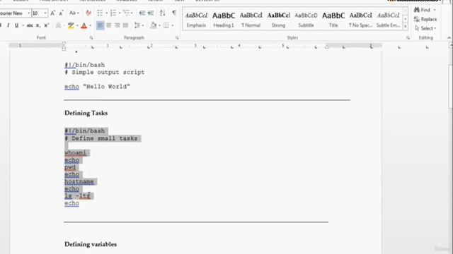 128 - Basic Shell Scripts смотреть онлайн