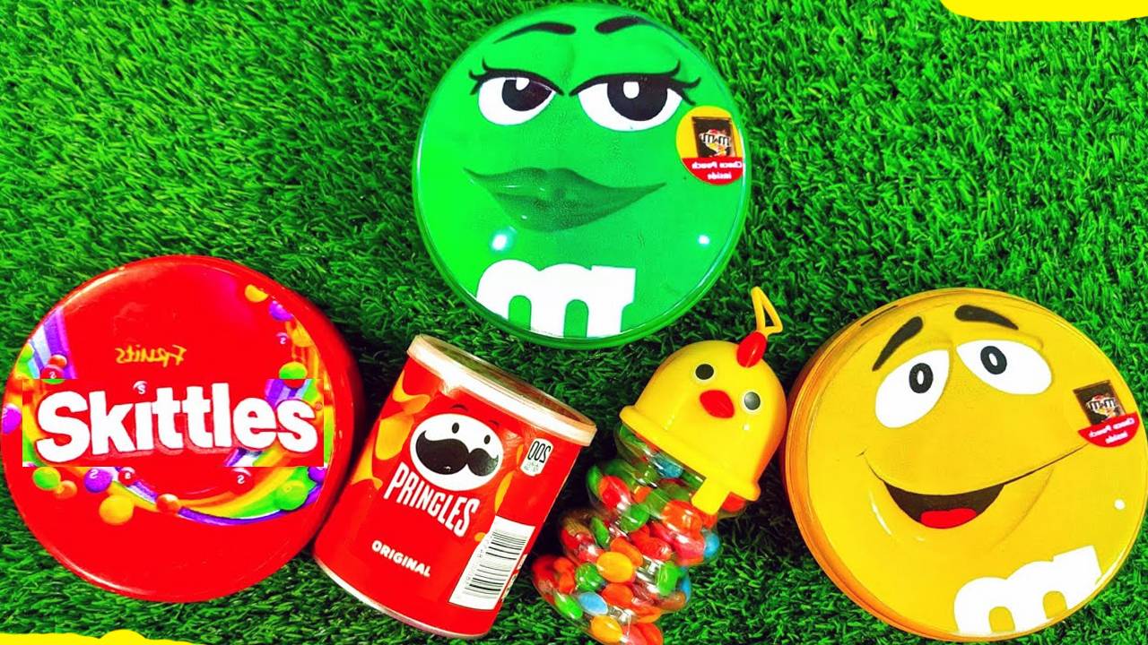 Мультики для детей. Яркое и аппетитное видео, где показывается процесс распаковки ЭМендемс. Мультик смотреть онлайн