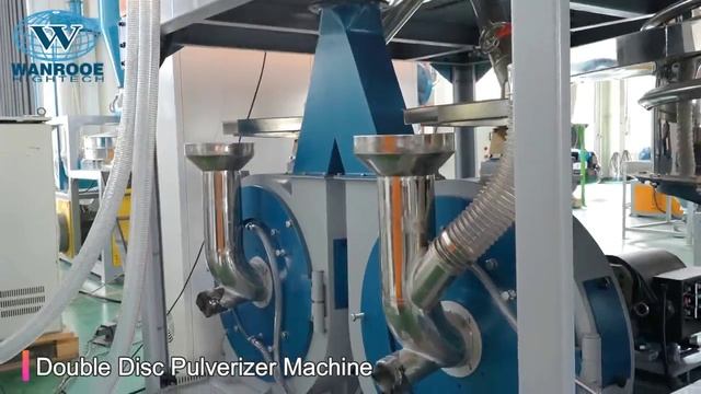 Двухдисковая мельница с сервомотором для измельчения полимеров смотреть онлайн