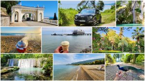 Абхазия 2025. Жаркий летний сезон. Отдых на море.