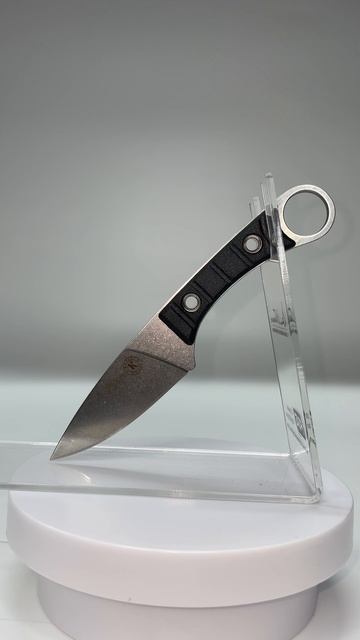 Нож Крот Кизляр, сталь AUS-8 стоунвош, рукоять ABS пластик