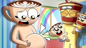 Балерина Капуччина беременна от Капуччино Убийцы?! (Безумная анимация в стиле Incredibox Sprunki!)