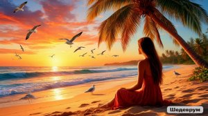 Шум волн моря, крики чаек и саксофон!