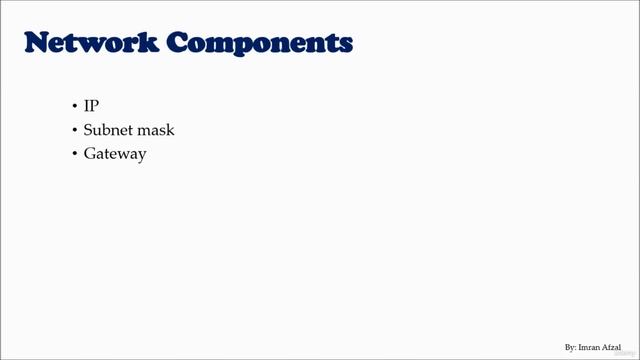 143 - Network Components смотреть онлайн