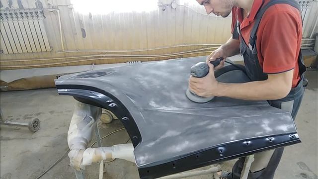 Lexus Nx300 замена и покраска двери под толщиномер!!!