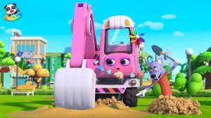 Берегись незнакомцев | Песенки про машинки | Сборник для детей | Популярные ритмы | BabyBus