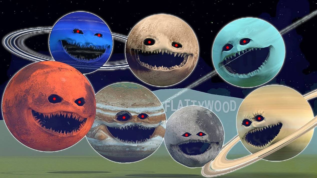 Марс просыпается против нептуна, плутона, урана, сатурна и юпитера смотреть онлайн