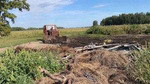 т 4 двигает свалку