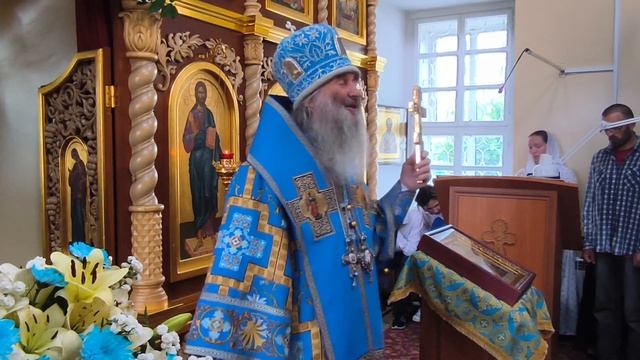 Проповедь митрополита Иоанна в праздник Казанской иконы Божией Матери с.Нурма смотреть онлайн