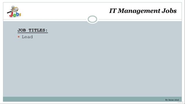 235 - IT Management Jobs смотреть онлайн