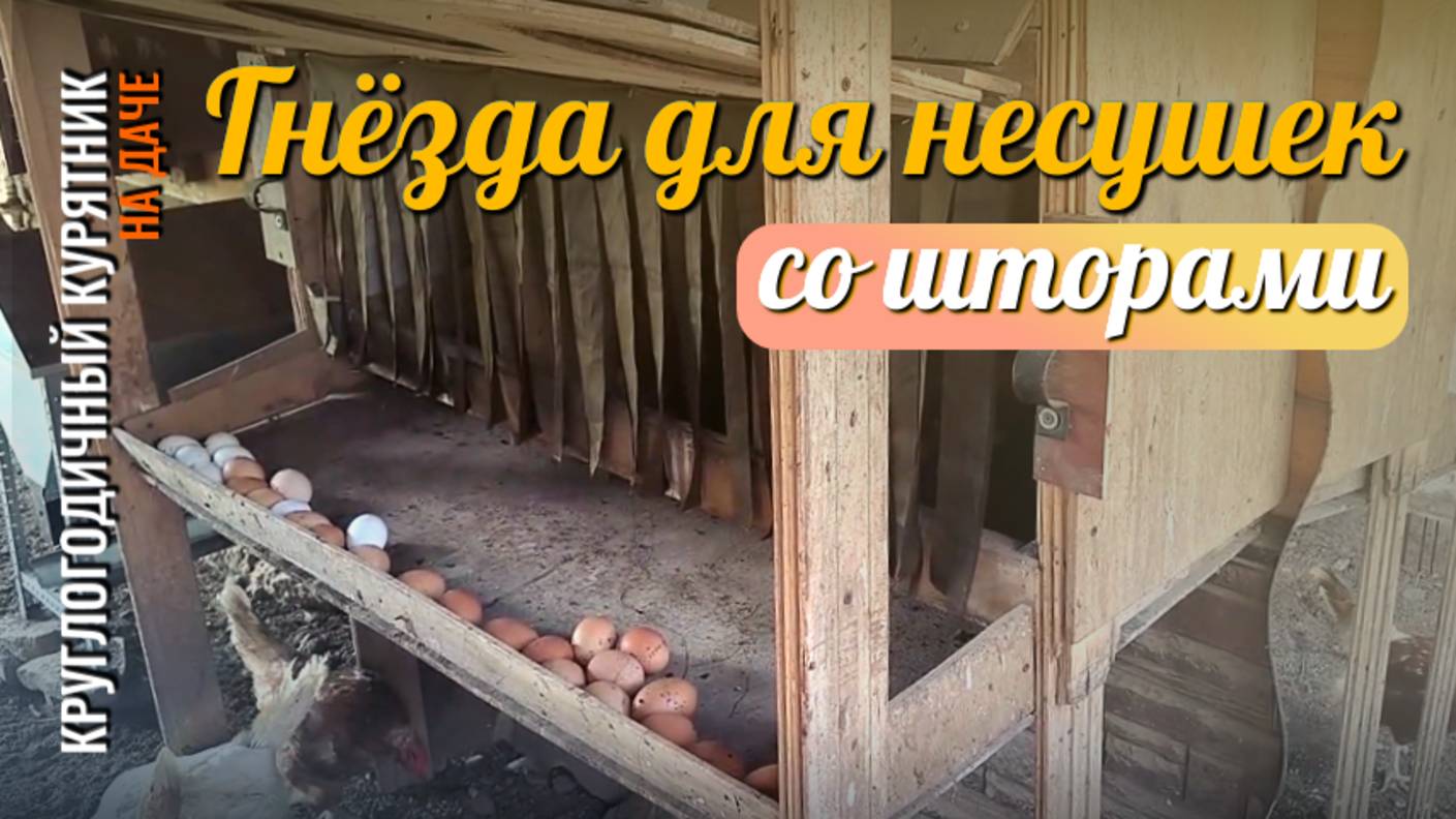 Повесил на гнёзда для кур-несушек занавески — получился интересный эффект. Прилагаю размеры гнёзд смотреть онлайн