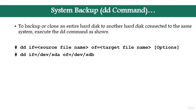 208 - System Backup dd Command смотреть онлайн