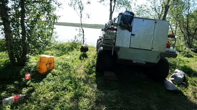 Утро в лагере