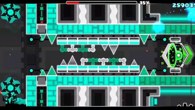 Одна попытка на КАЖДОМ EASY ДЕМОНЕ в GEOMETRY DASH смотреть онлайн