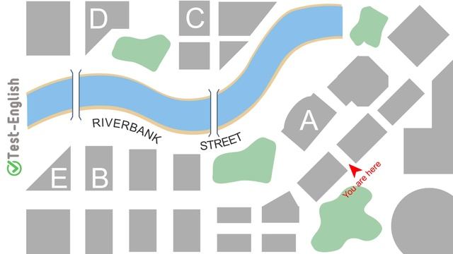 Giving directions – A2 English Listening Test смотреть онлайн