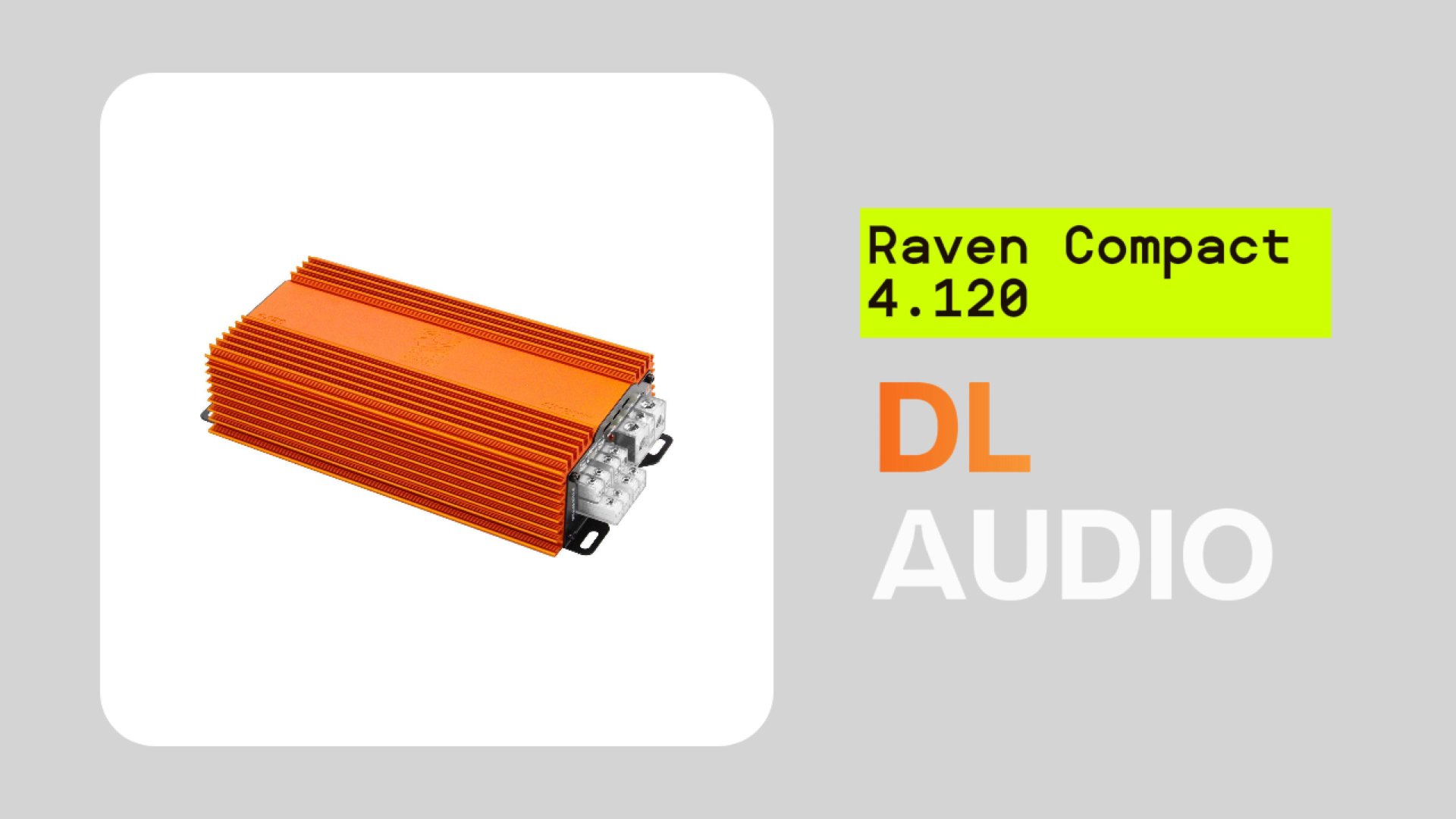 Установка и настройка усилителя DL Audio Raven Compact 4.120