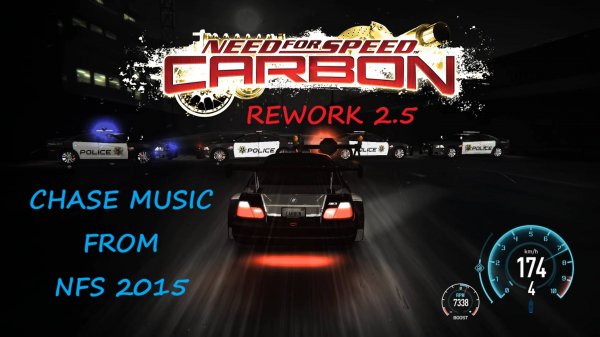 Музыка погони из NFS 2015 в Carbon Rework 2.5 Эп1 | Chase Music from NFS 2015 in Carbon Rework Ep1