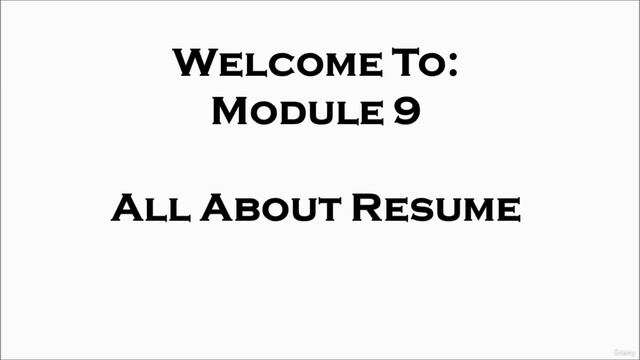 219 - Welcome to Module 9 смотреть онлайн
