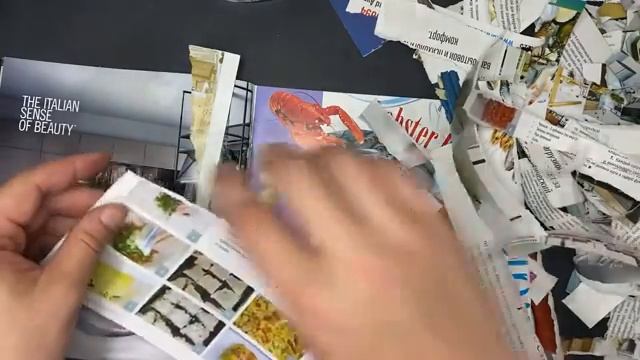 ASMR magazine tearing paper paper sounds no talking [get-save.c смотреть онлайн