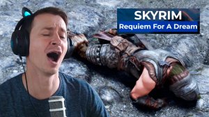 Skyrim #2 Requiem For A Dream RFAD 2025 Mr. Cat. Качаюсь и получаю люлей.