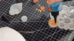 Как сделать адресник из смолы с фимо или любым объемным наполнителем