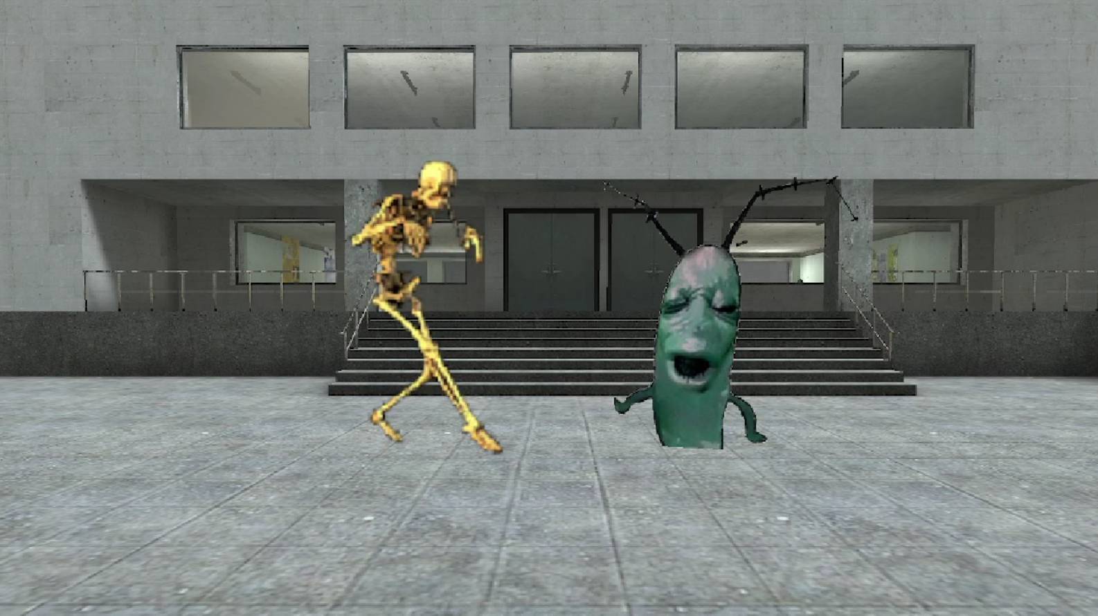 Pixel skull и plankton некстботы gmod смотреть онлайн