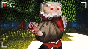 НИКОГДА НЕ ХОДИ ЗА ДЕДОМ МОРОЗОМ В ПОЛНОЧЬ-НОВОГОДНЯЯ СТРАШИЛКА МАЙНКРАФТ