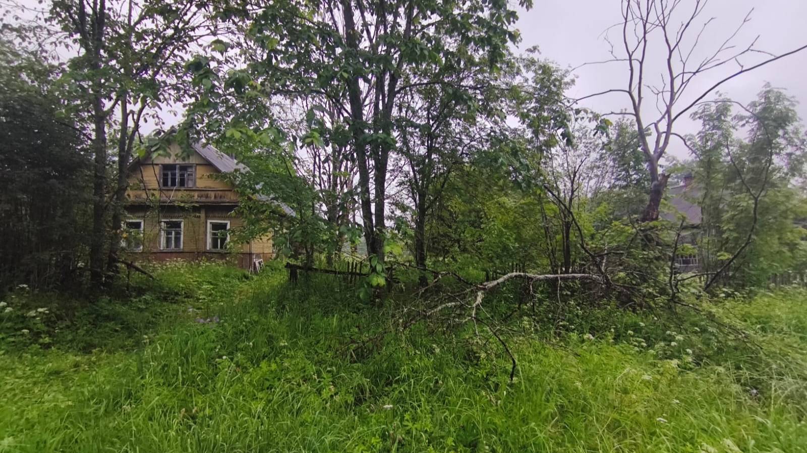 Демонтаж дома в Ленинградской области